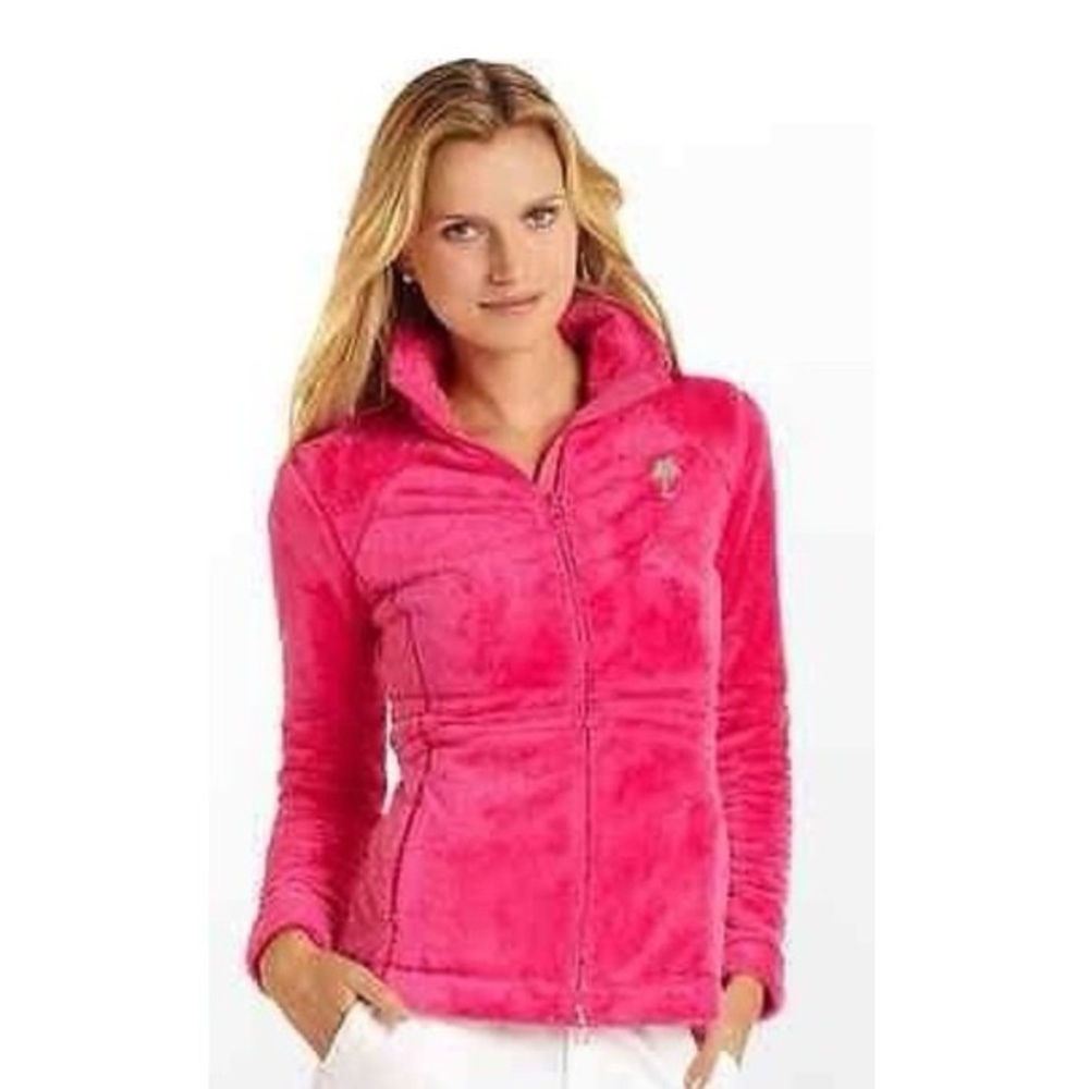Lilly Pulitzer Vibrant Pink Maddie Jacket - Picture 4 of 14